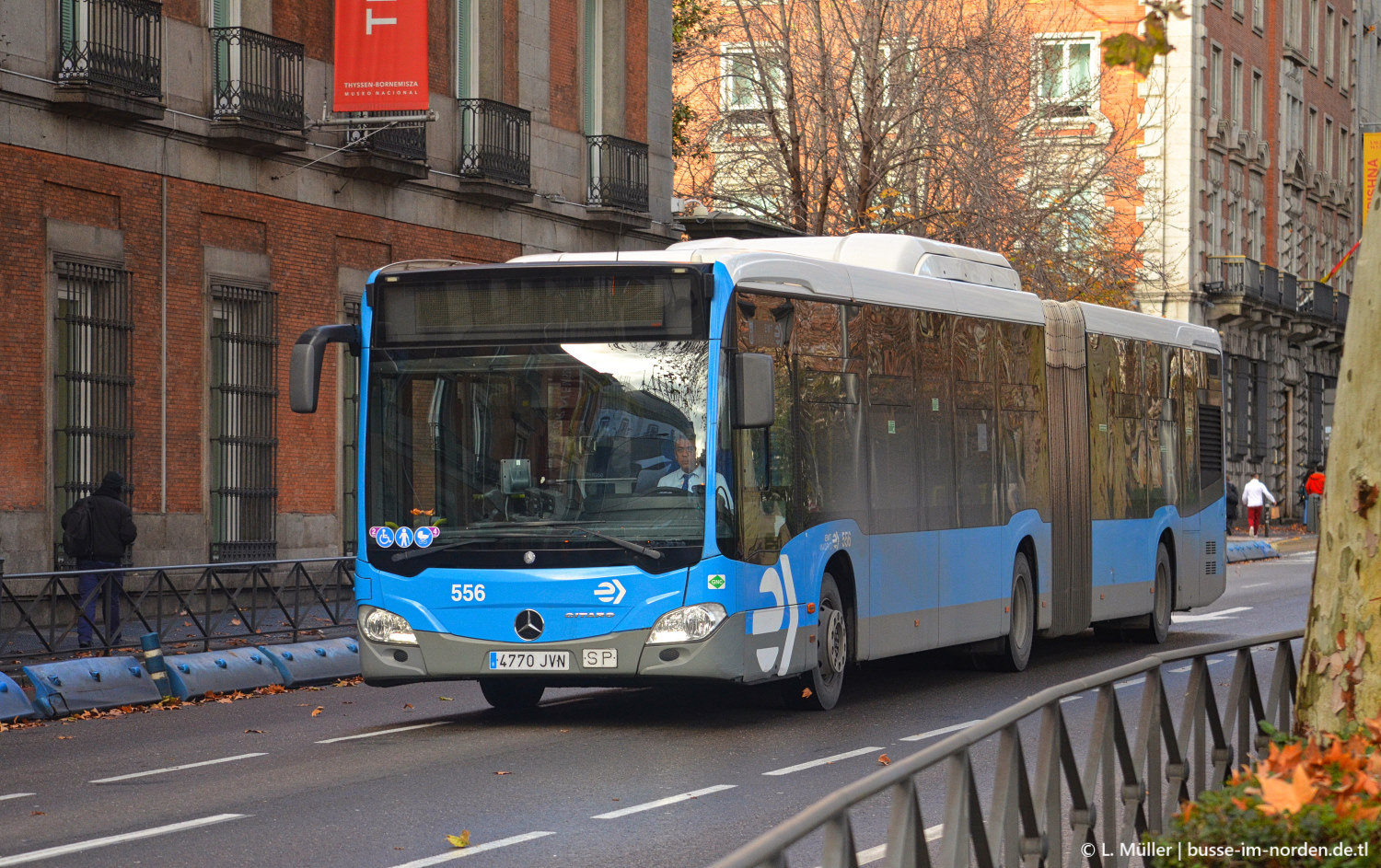 Spain, Mercedes-Benz Citaro C2 G NGT № 556