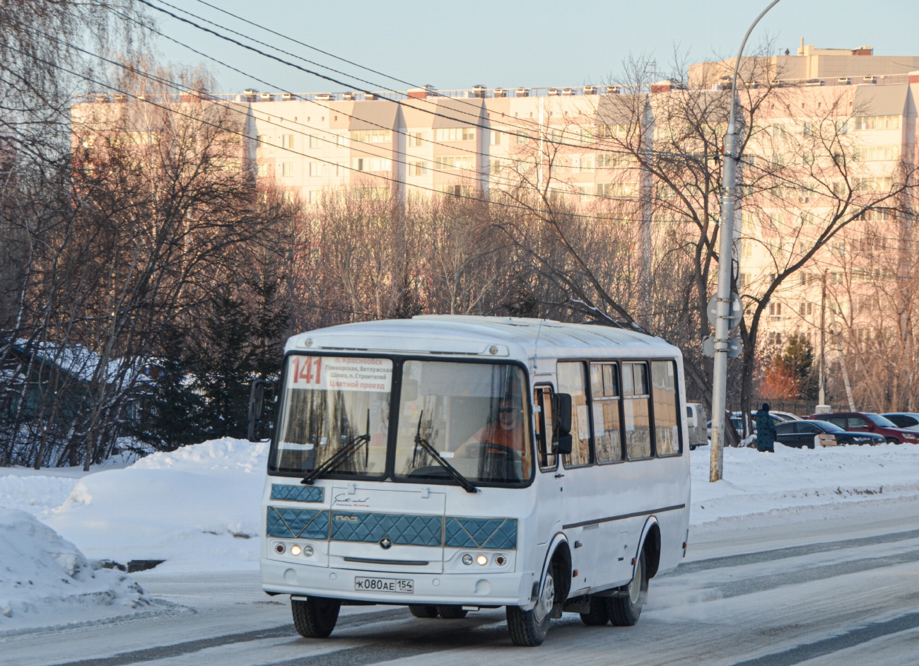 Новосибирская область, ПАЗ-32054 № К 080 АЕ 154