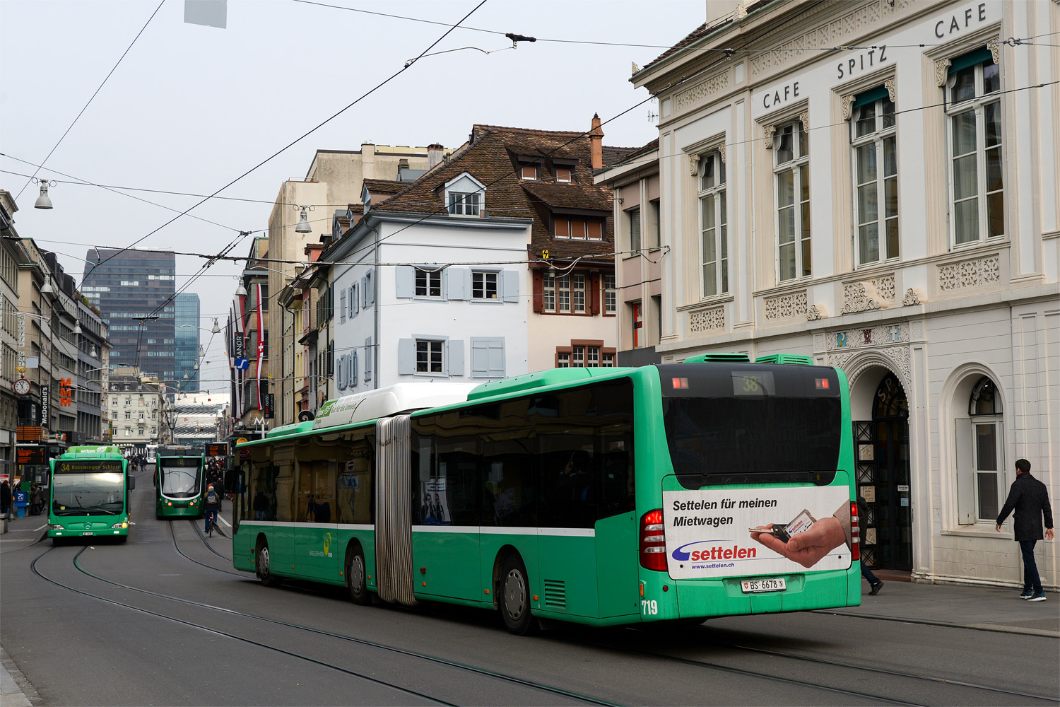 Швейцария, Mercedes-Benz O530G Citaro facelift G CNG № 711; Швейцария, Mercedes-Benz O530G Citaro facelift G CNG № 719