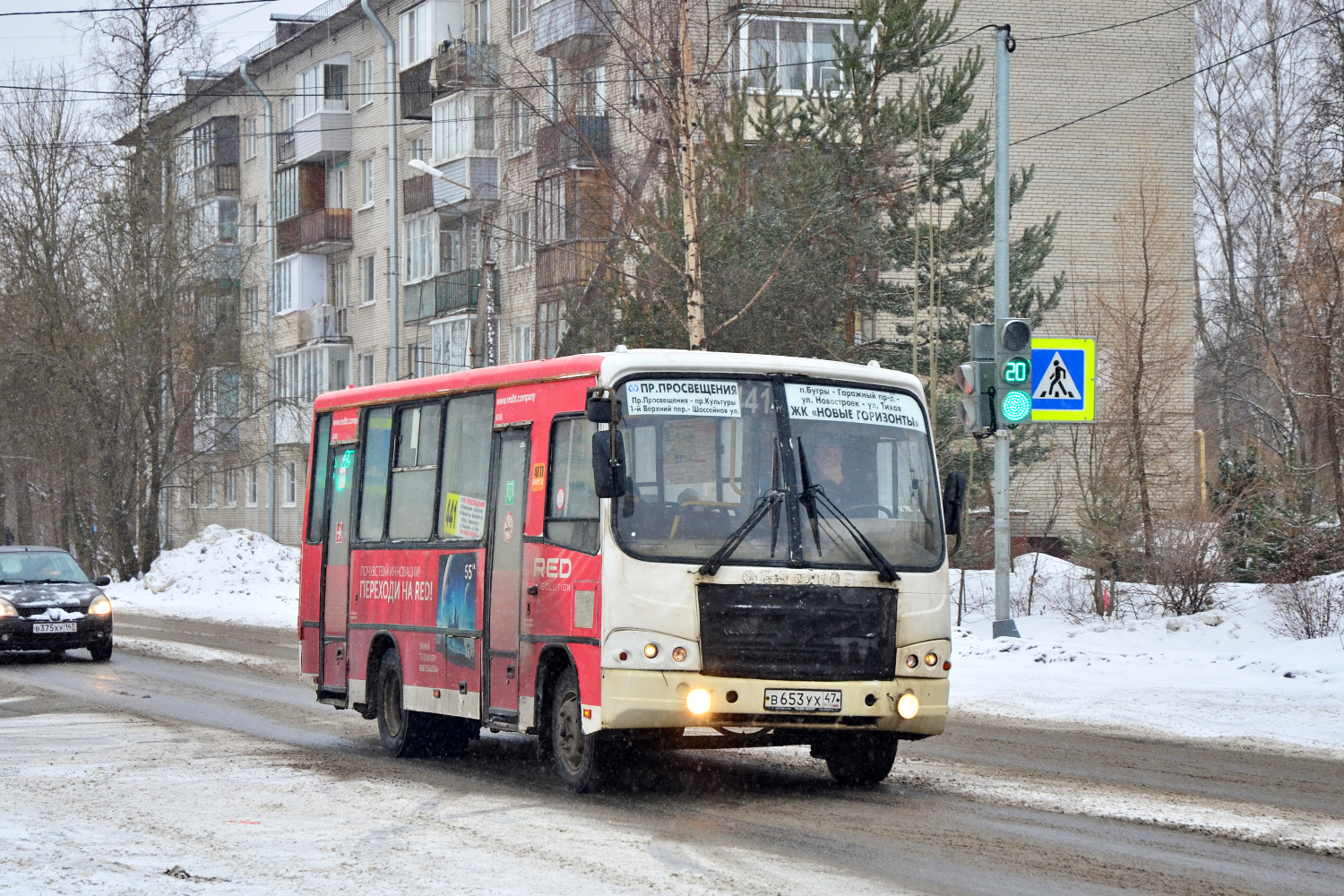 Ленинградская область, ПАЗ-320402-05 № В 653 УХ 47