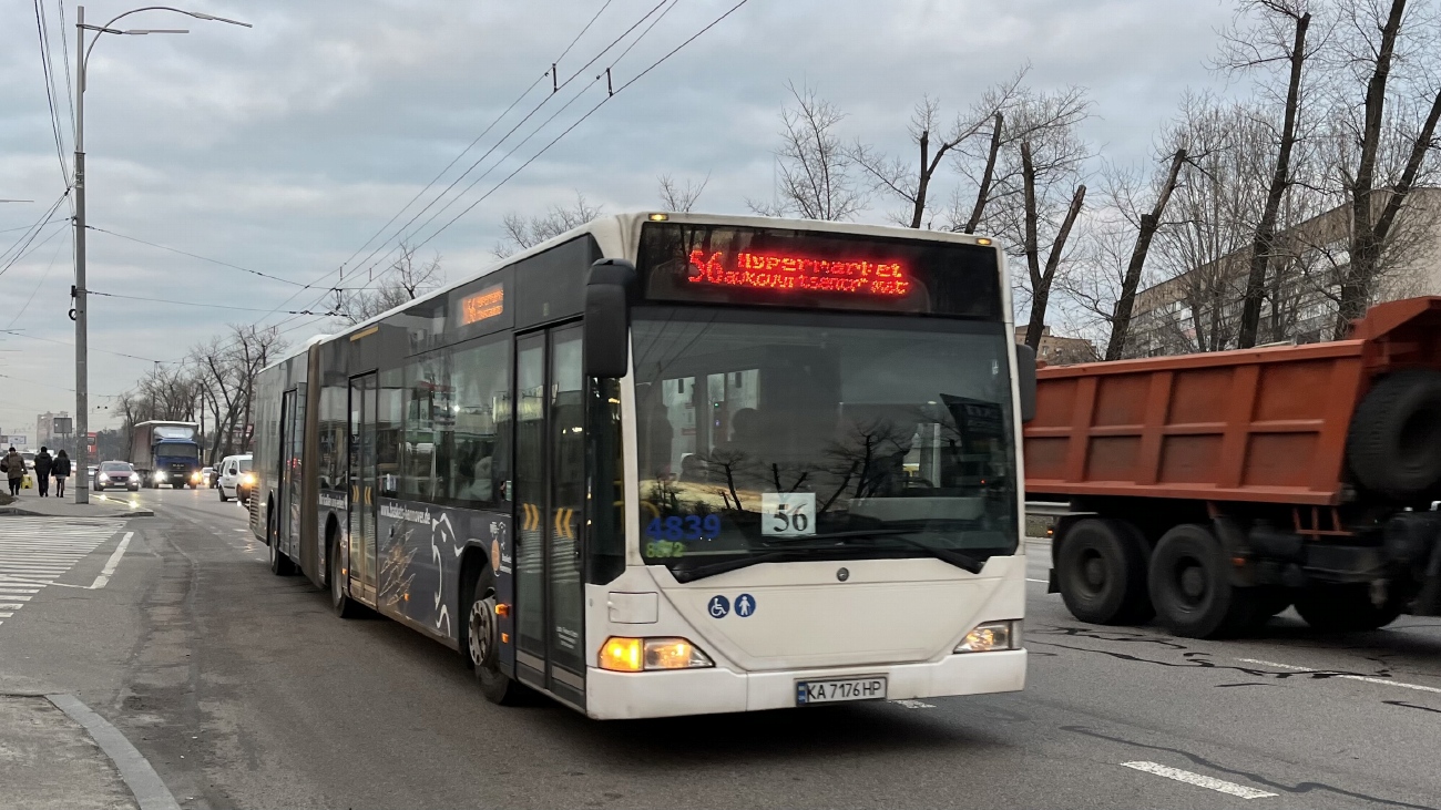 Киев, Mercedes-Benz O530G Citaro G № 4839