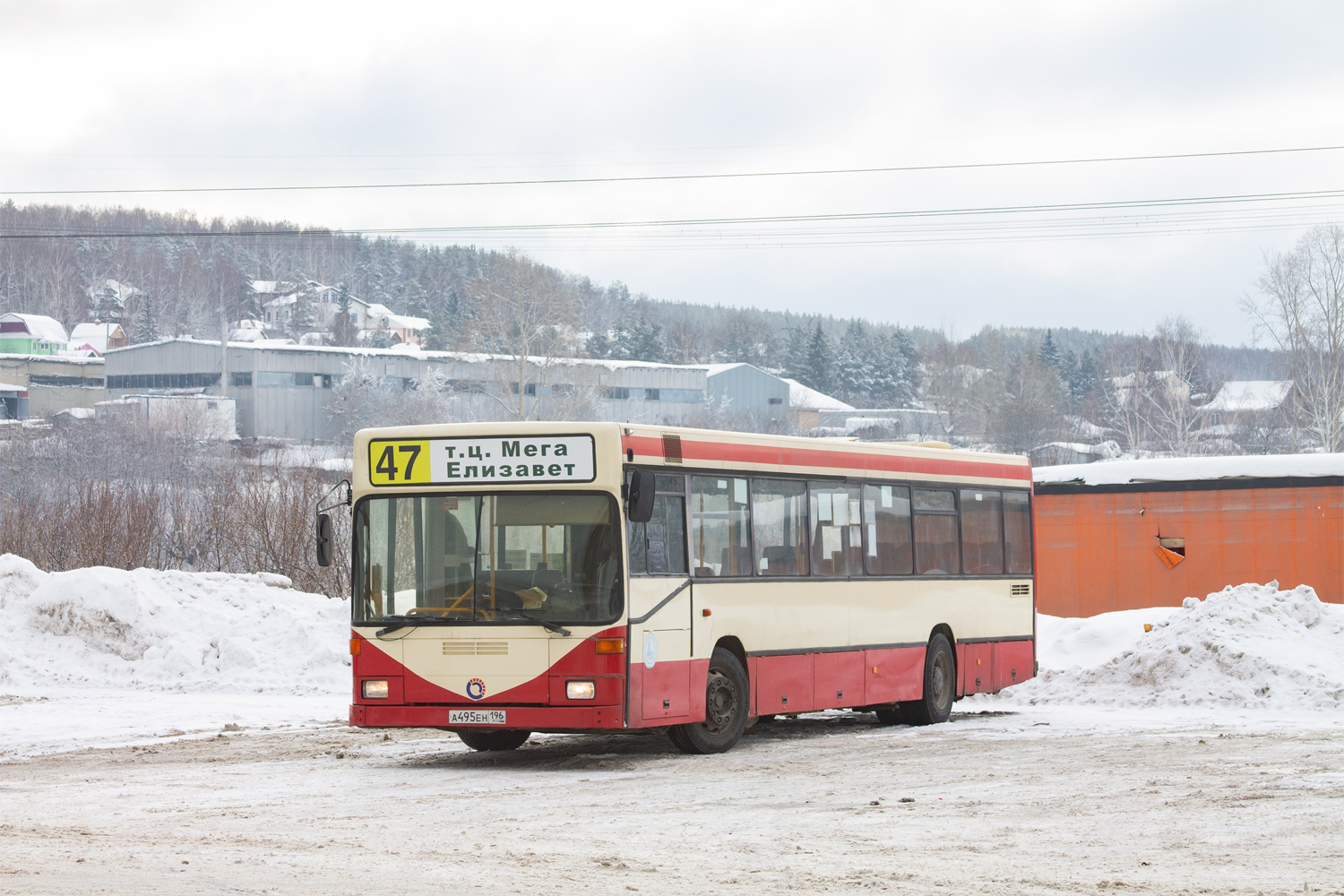 Свердловская область, Mercedes-Benz O405N (SAM) № А 495 ЕН 196