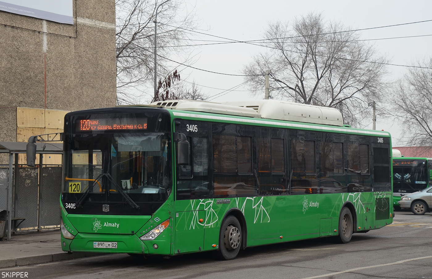 Алматы, Zhong Tong LCK6125HGAN № 3405