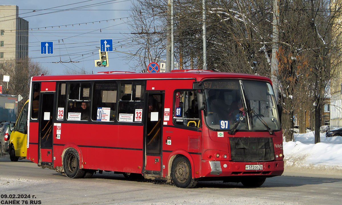 Ярославская область, ПАЗ-320412-14 № У 572 ОО 76