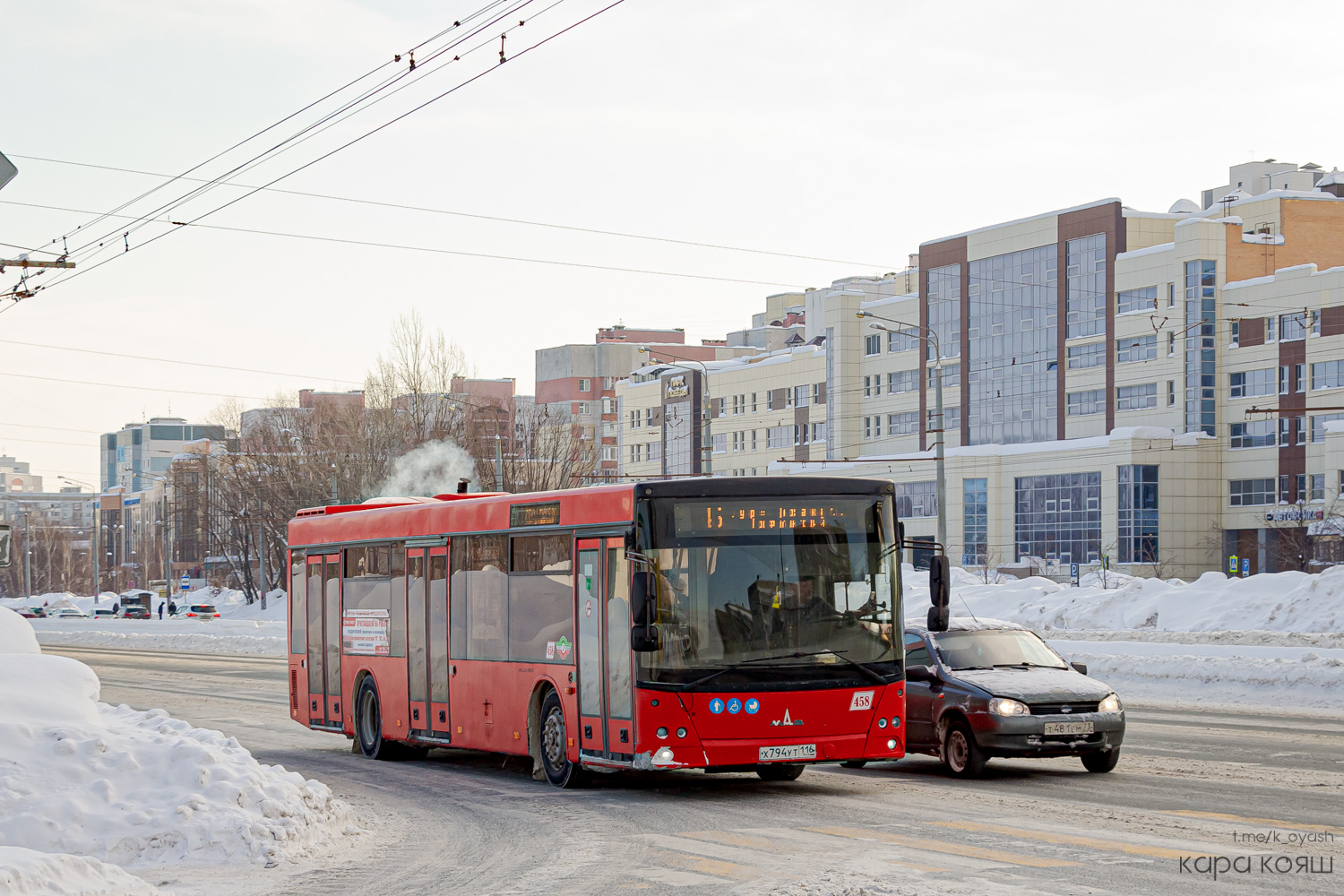 Татарстан, МАЗ-203.069 № 458