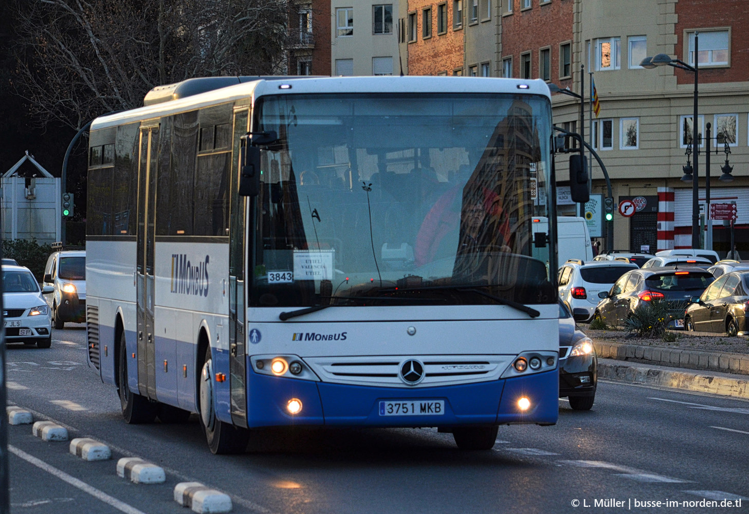 Испания, Mercedes-Benz Intouro II № 3843