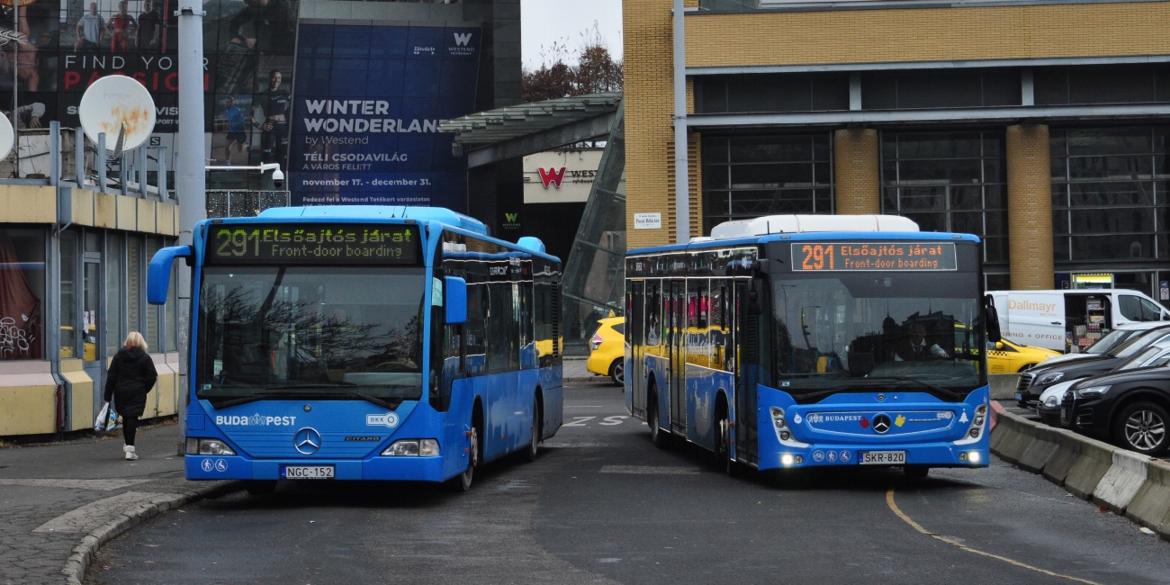 Венгрия, Mercedes-Benz O530 Citaro № NGC-152; Венгрия, Mercedes-Benz Conecto III № SKR-820