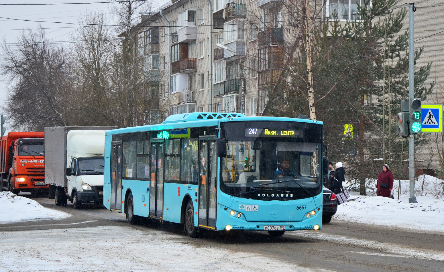 Санкт-Петербург, Volgabus-5270.G4 (LNG) № 6657