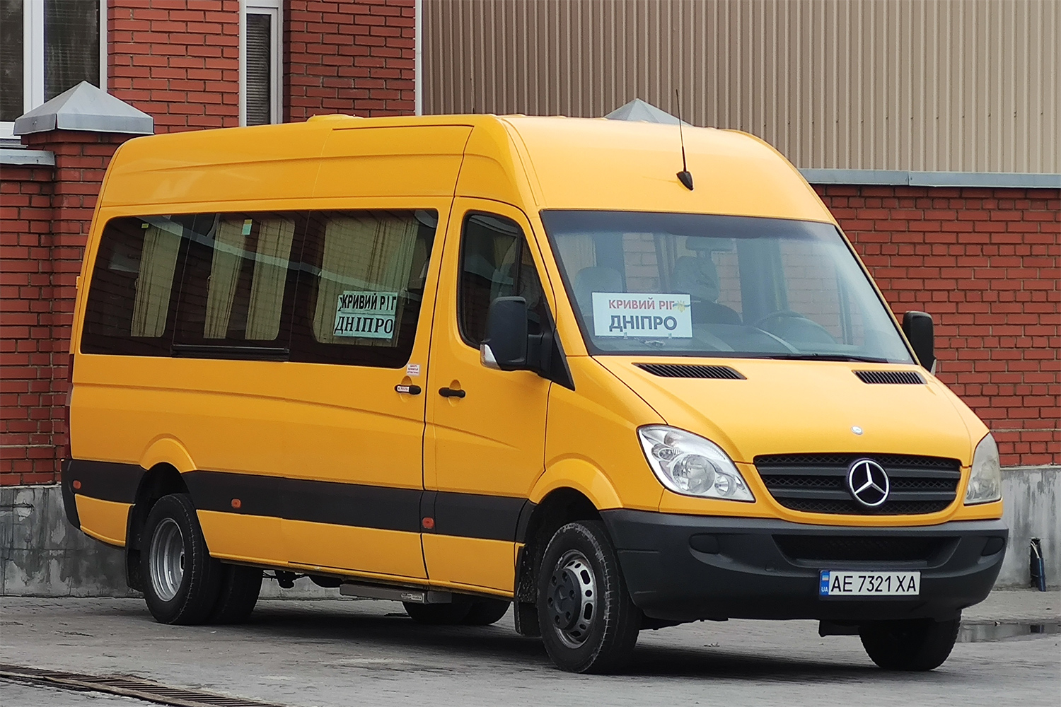 Днепропетровская область, Mercedes-Benz Sprinter W906 513CDI № AE 7321 XA