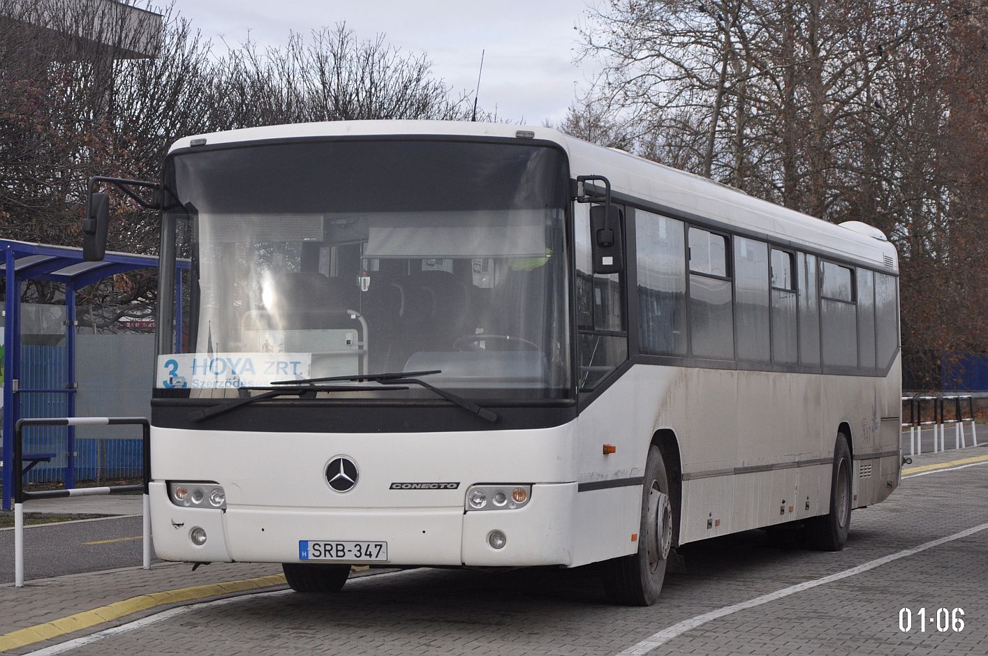 Венгрия, Mercedes-Benz O345 Conecto MÜ № SRB-347