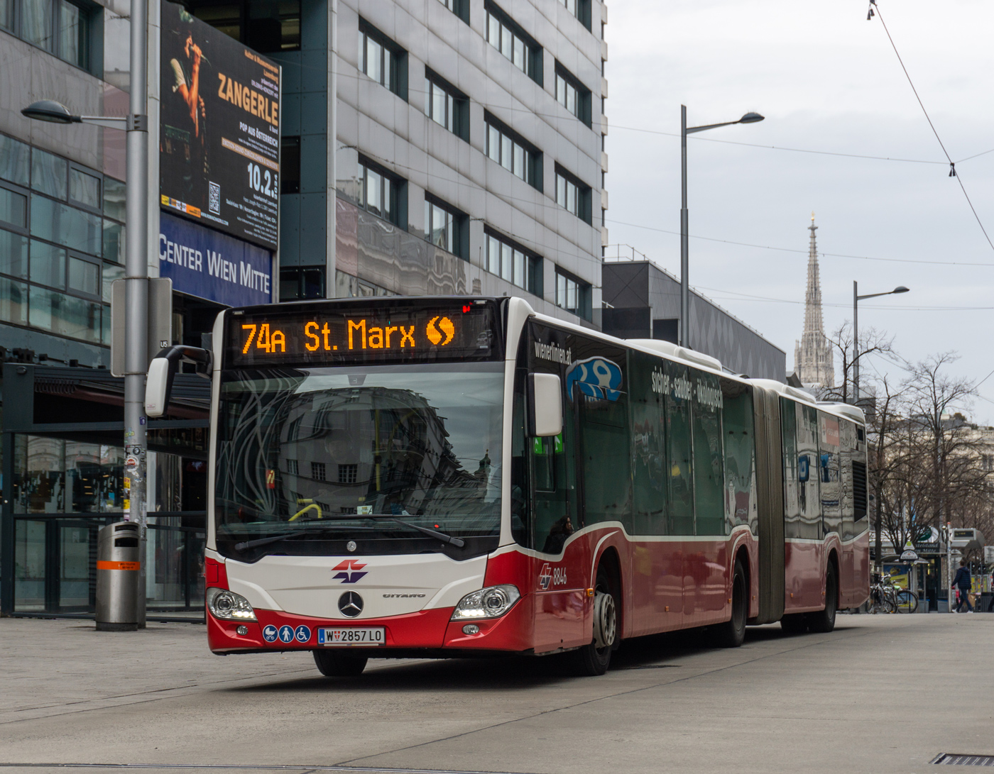 Австрия, Mercedes-Benz Citaro C2 G № 8846