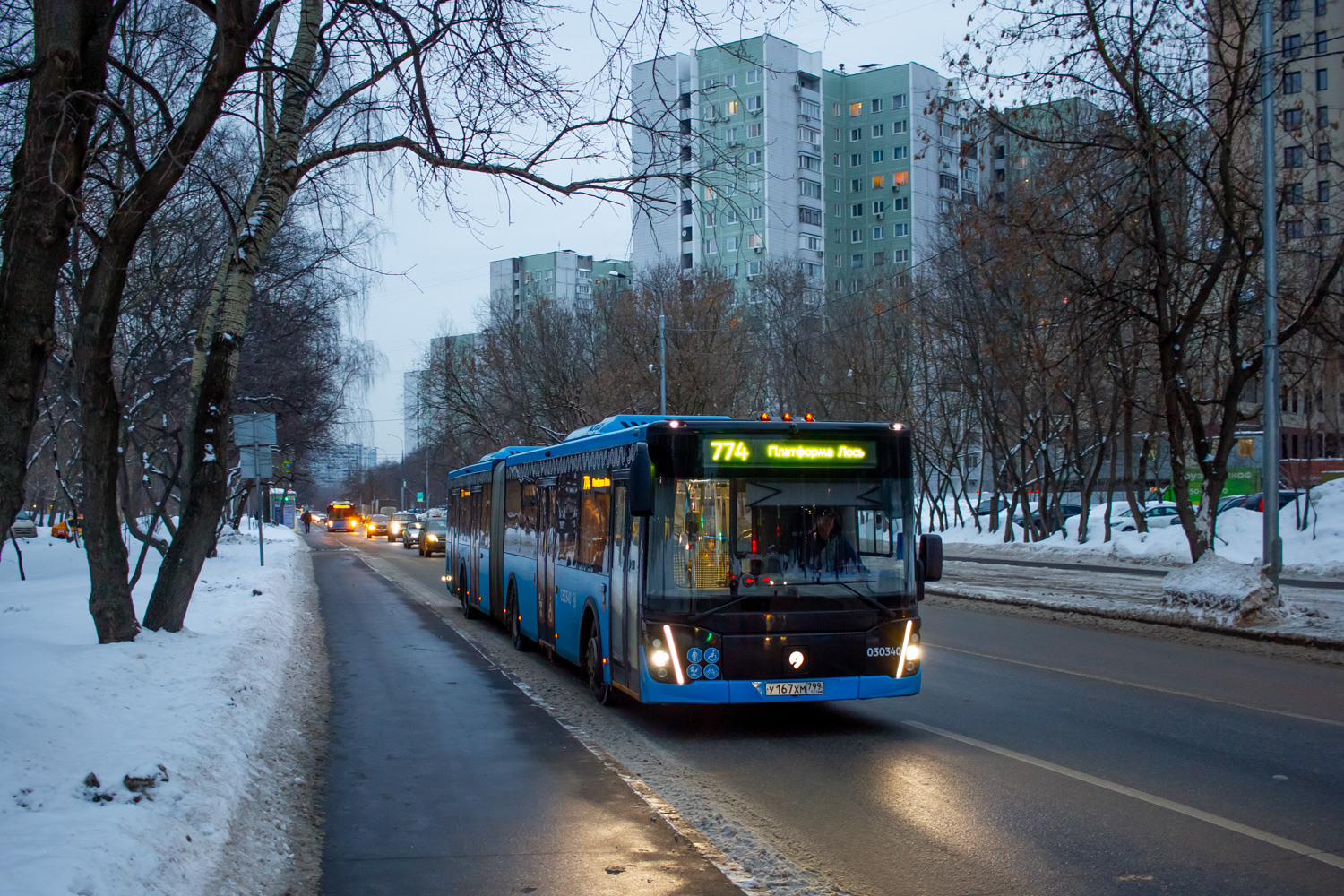 Москва, ЛиАЗ-6213.65 № 030340