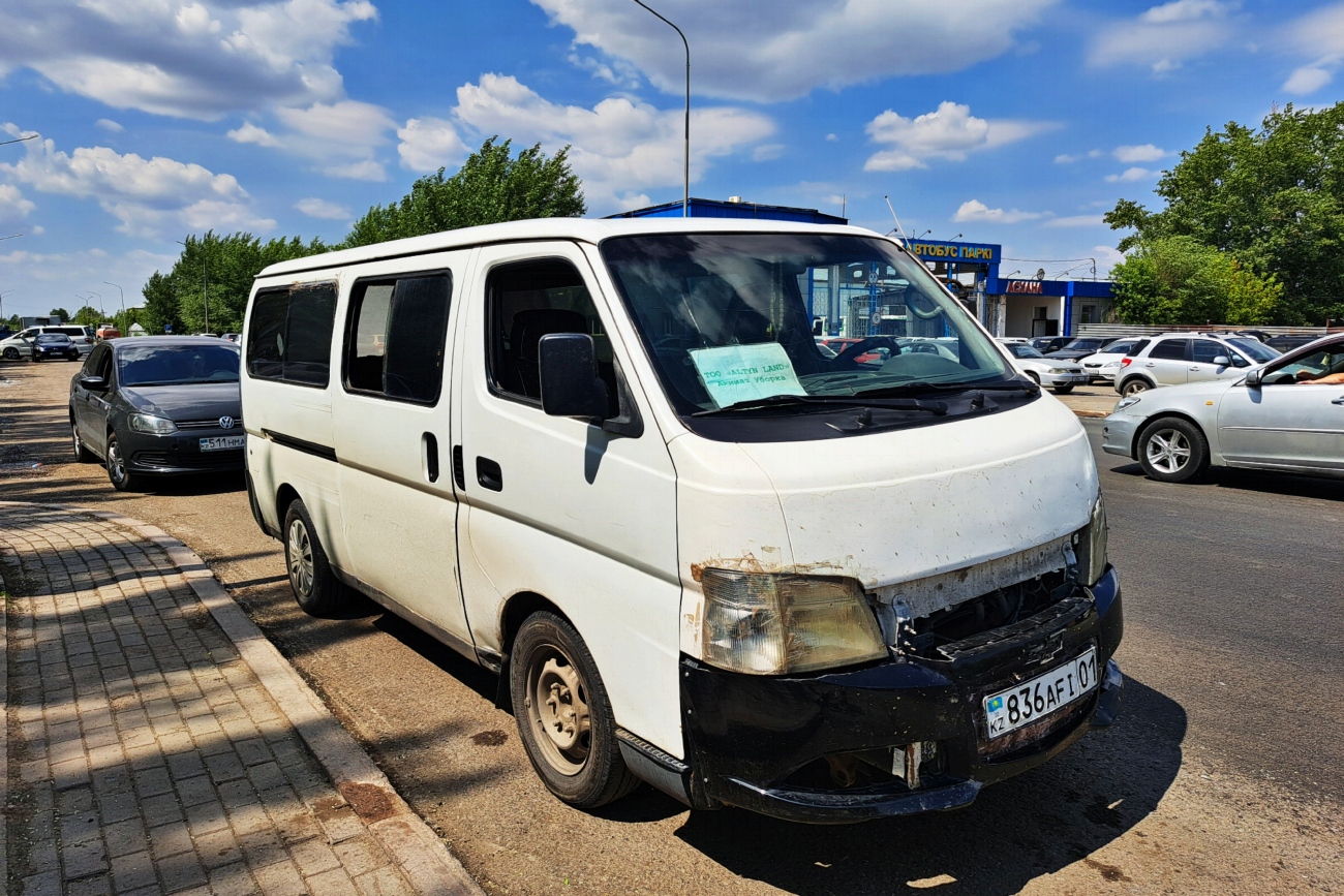 Астана, Nissan Urvan № 836 AFI 01