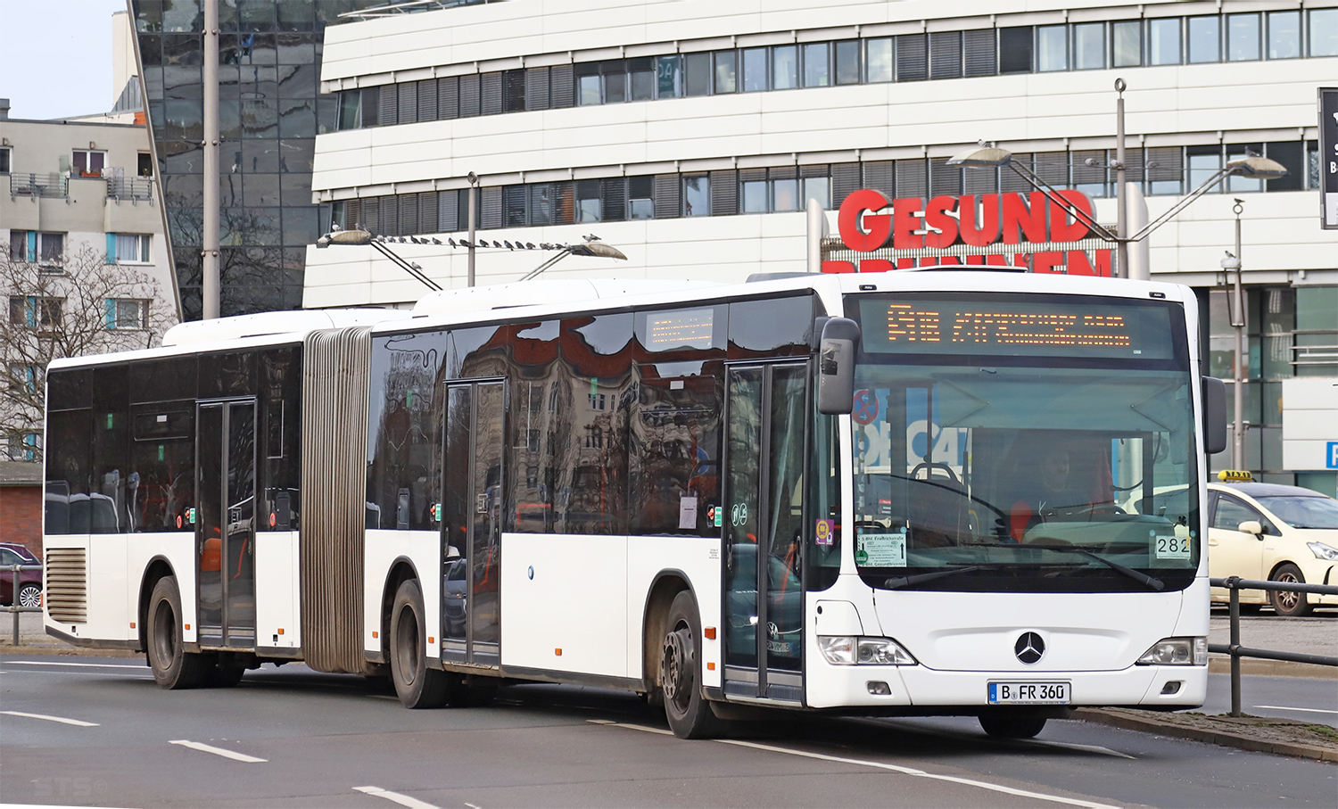 Берлин, Mercedes-Benz O530G Citaro facelift G № B-FR 360; Берлин — SEV · S1 · Südkreuz <> Gesundbrunnen · 05.01.2024 — 16.02.2024