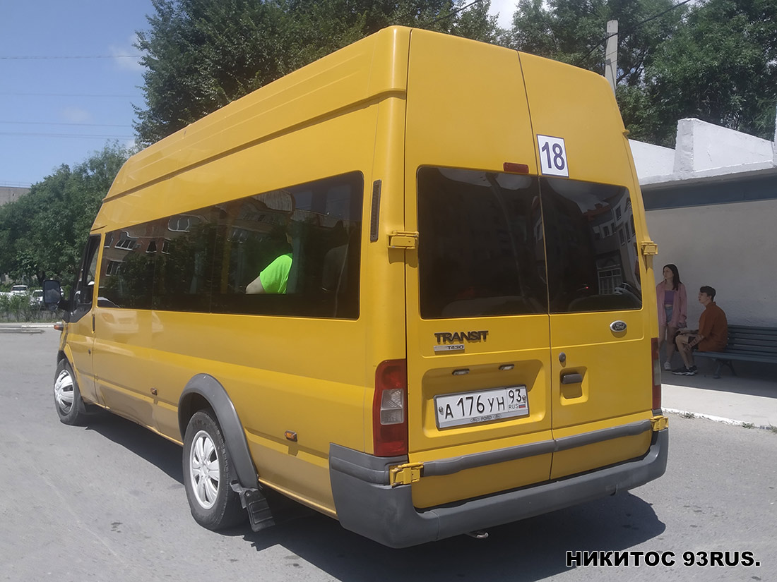 Kraj Krasnodarski, Nizhegorodets-222702 (Ford Transit) Nr А 176 УН 93