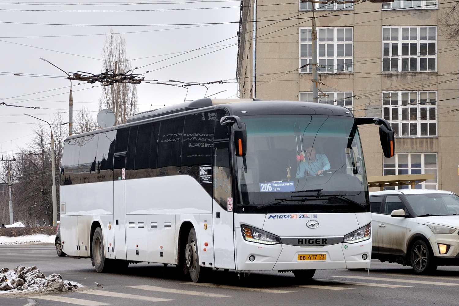 Тульская область, Higer KLQ6121LTQC № ВВ 417 71