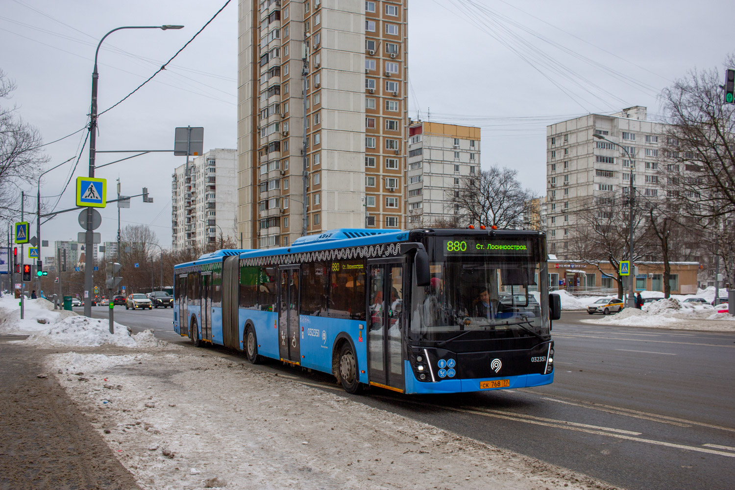 Москва, ЛиАЗ-6213.65 № 032351