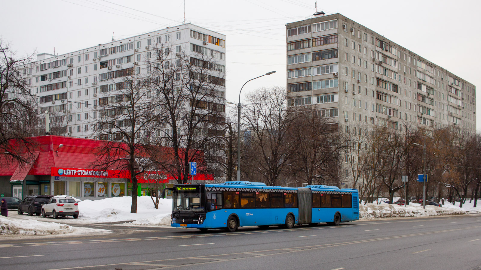 Москва, ЛиАЗ-6213.65 № 030344