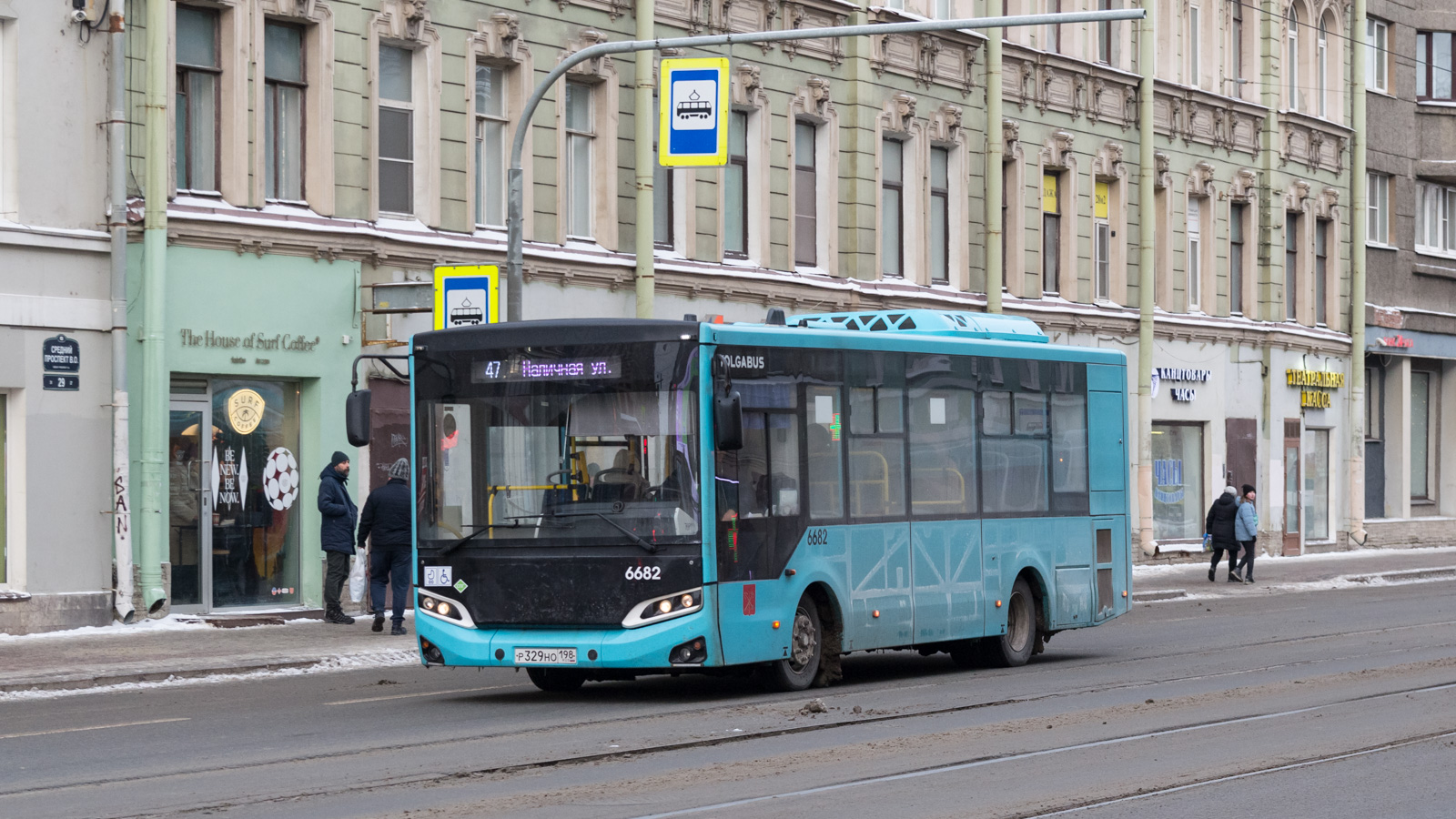 Санкт-Петербург, Volgabus-4298.G4 (LNG) № 6682