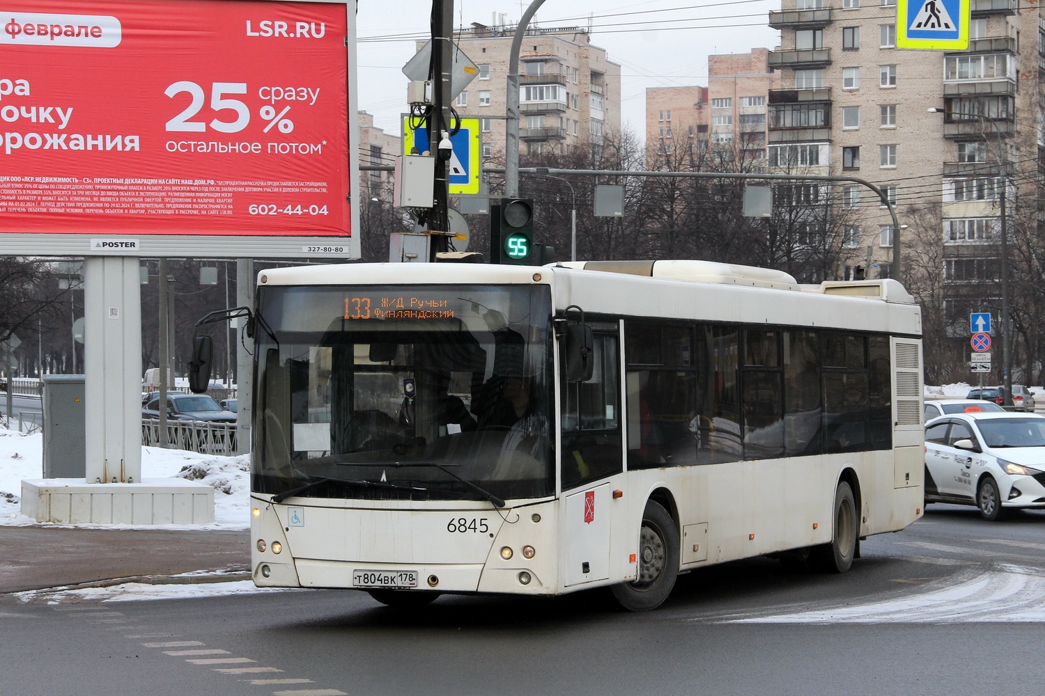 Санкт-Петербург, МАЗ-203.085 № 6845