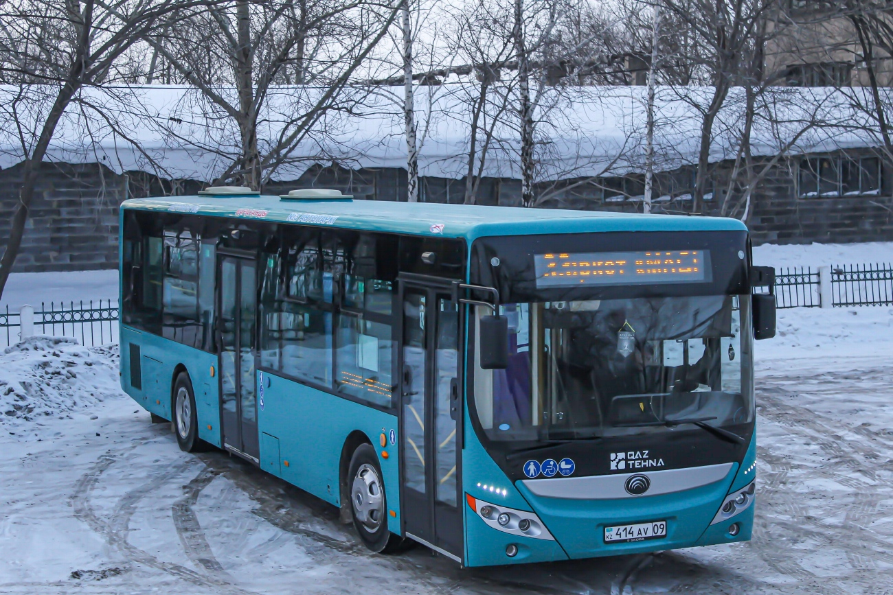 Карагандинская область, Yutong ZK6118HGA (QazTehna) № 414 AV 09