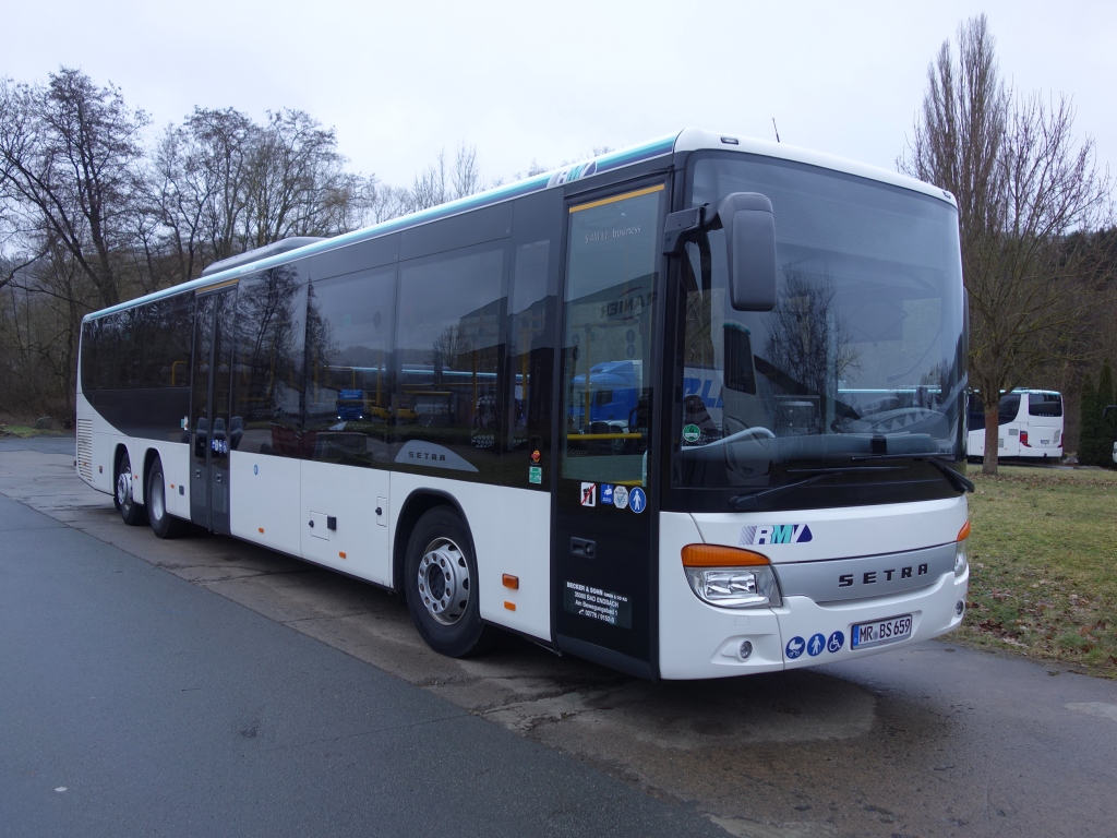 Гессен, Setra S418LE business № MR-BS 659