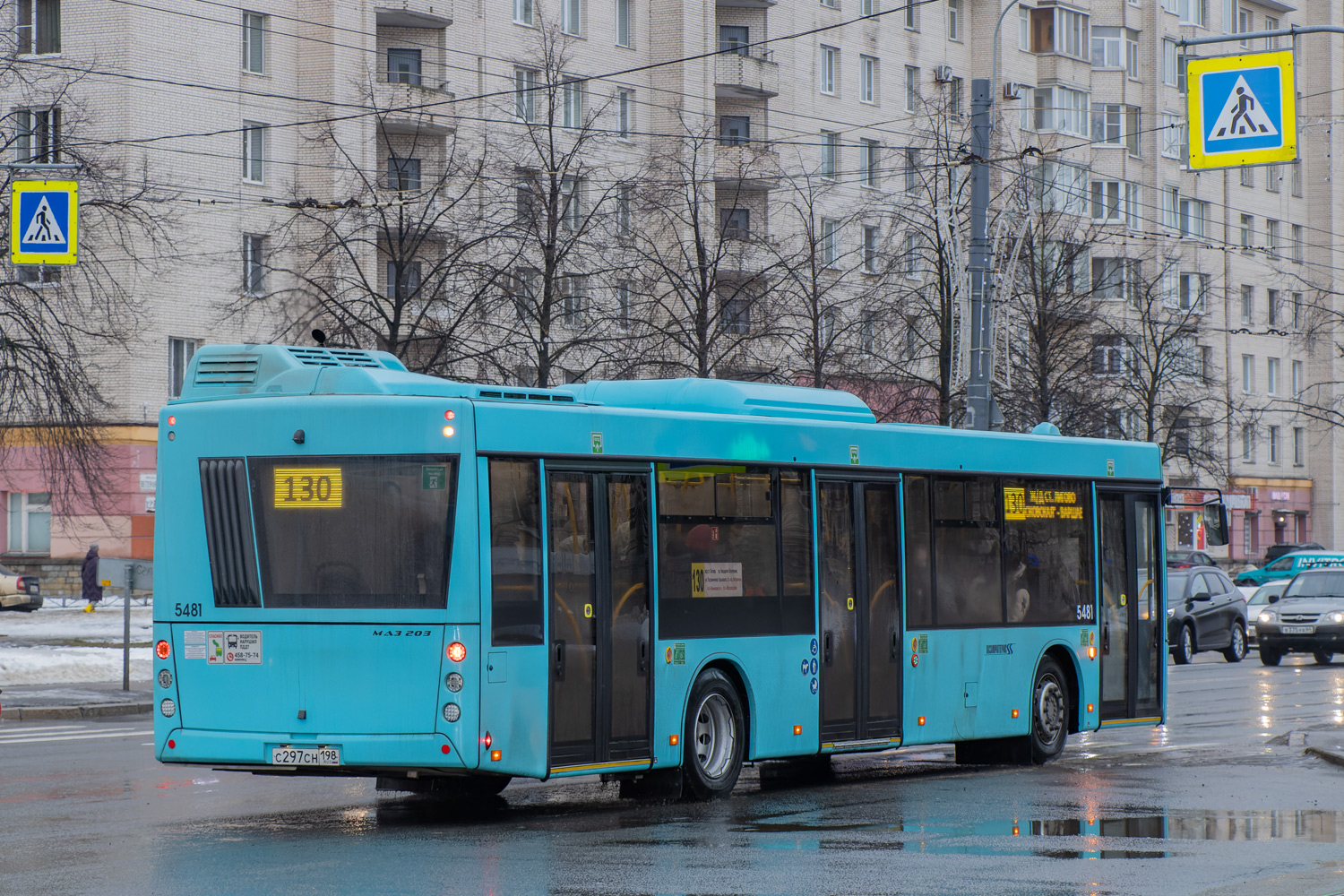 Санкт-Петербург, МАЗ-203.047 № 5481