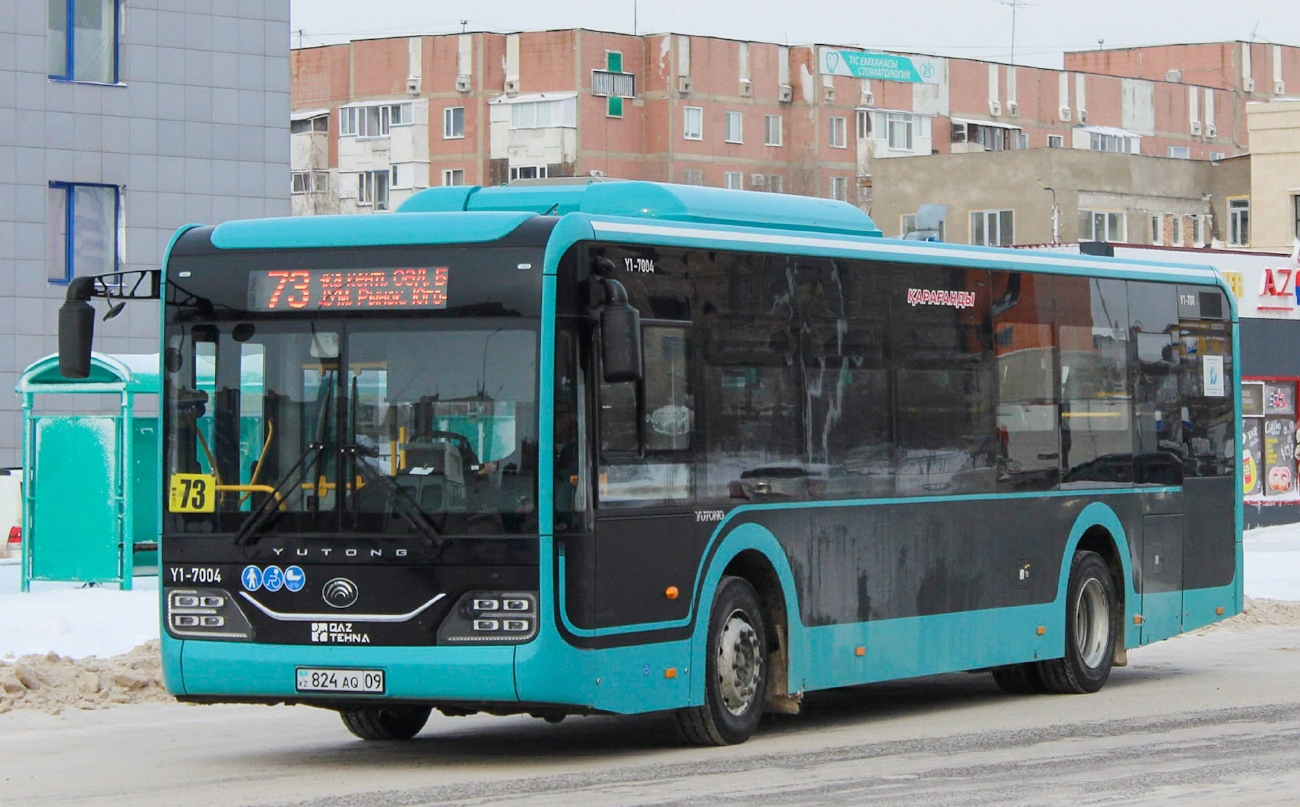 Карагандинская область, Yutong ZK6116HG (QazTehna) № Y1-7004