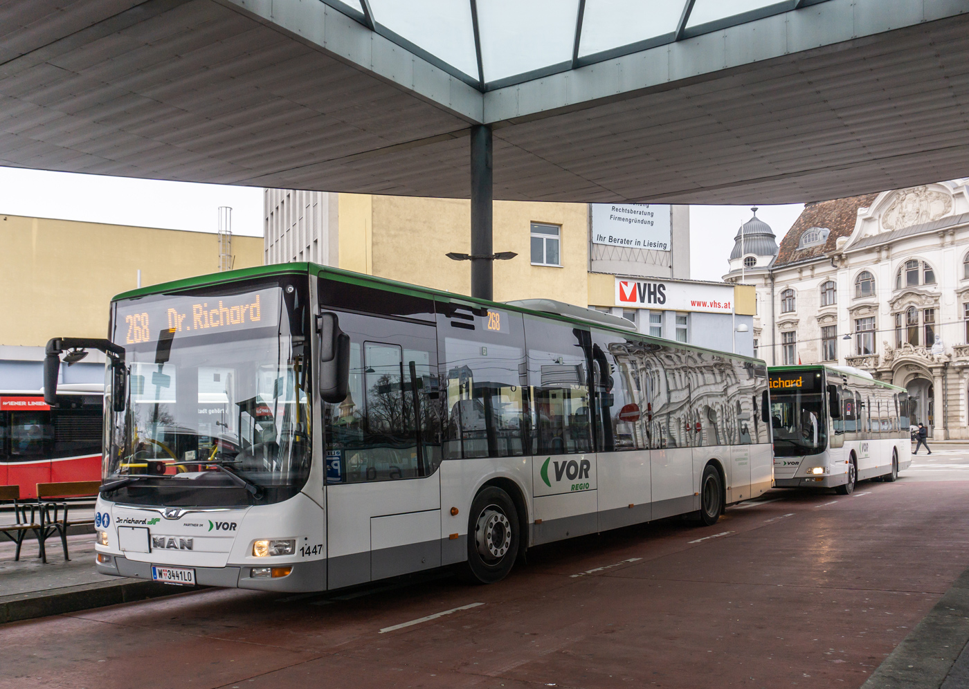 Австрия, MAN A21 Lion's City NL323 № 1447