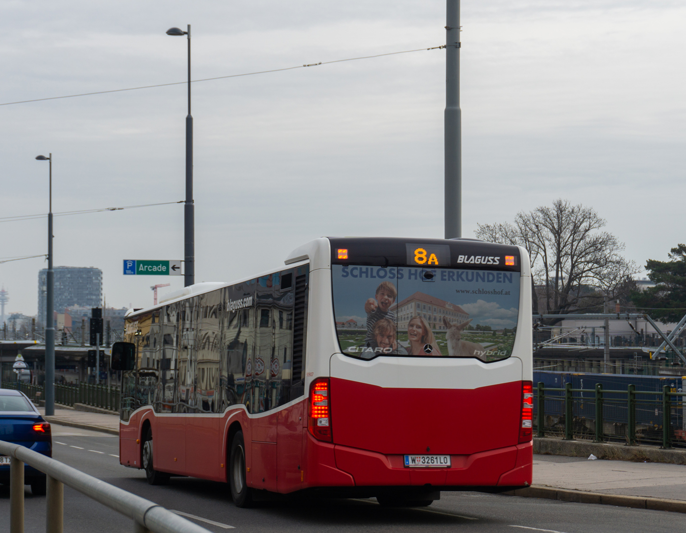 Австрия, Mercedes-Benz Citaro C2 hybrid № 90907