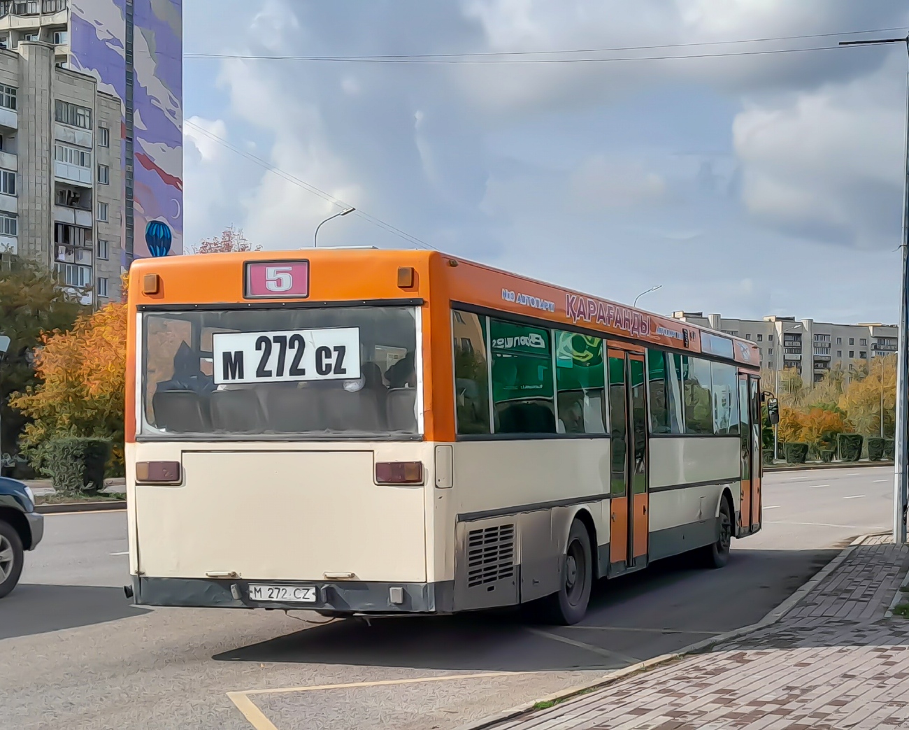 Карагандинская область, Mercedes-Benz O405 № M 272 CZ