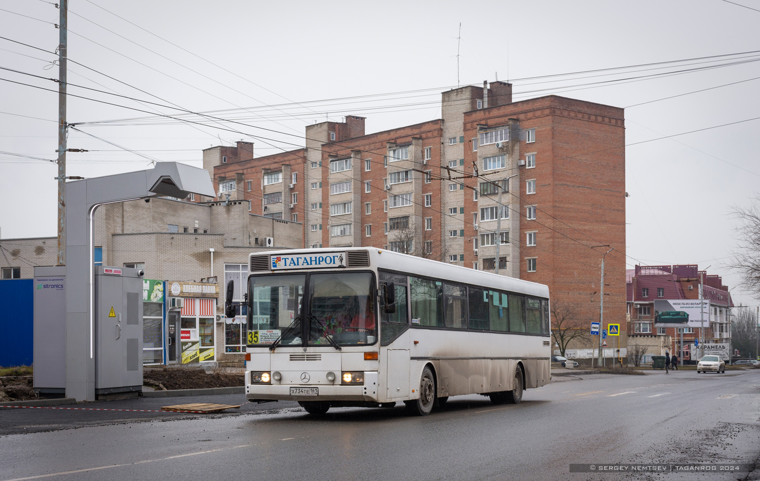 Ростовская область, Mercedes-Benz O407 № Х 734 ТЕ 161