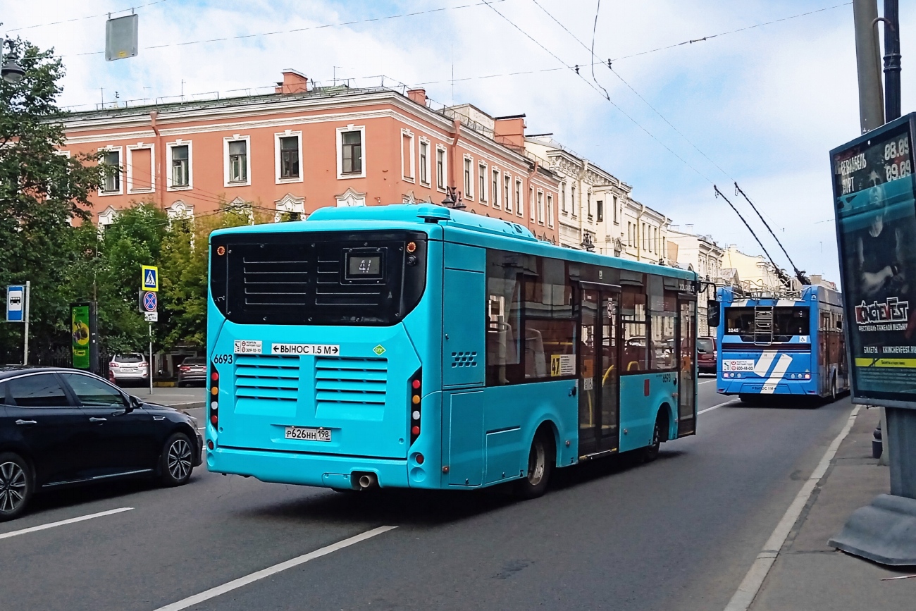 Санкт-Петербург, Volgabus-4298.G4 (LNG) № 6693