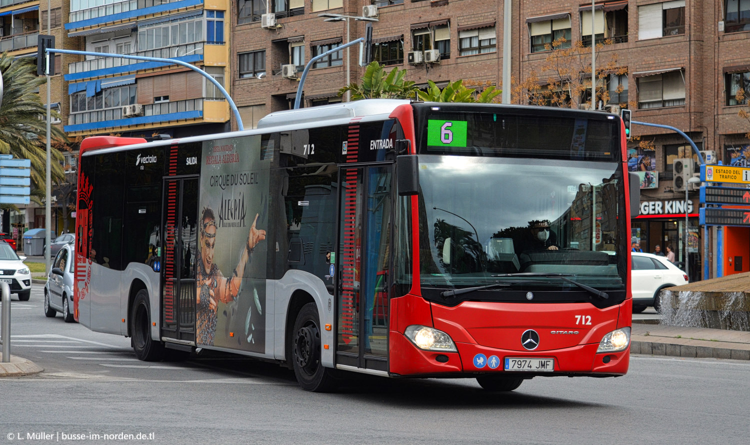 Испания, Mercedes-Benz Citaro C2 № 712