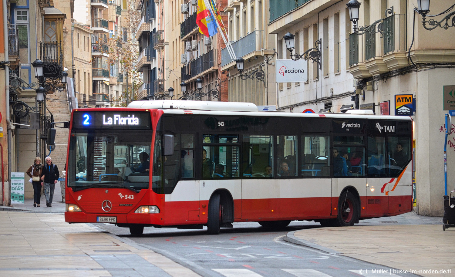 Španělsko, Mercedes-Benz O530 Citaro č. 543