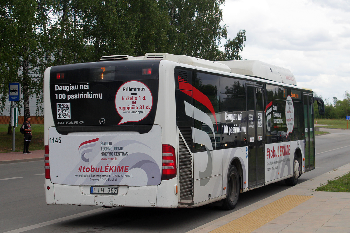 Литва, Mercedes-Benz O530 Citaro facelift CNG № 1145