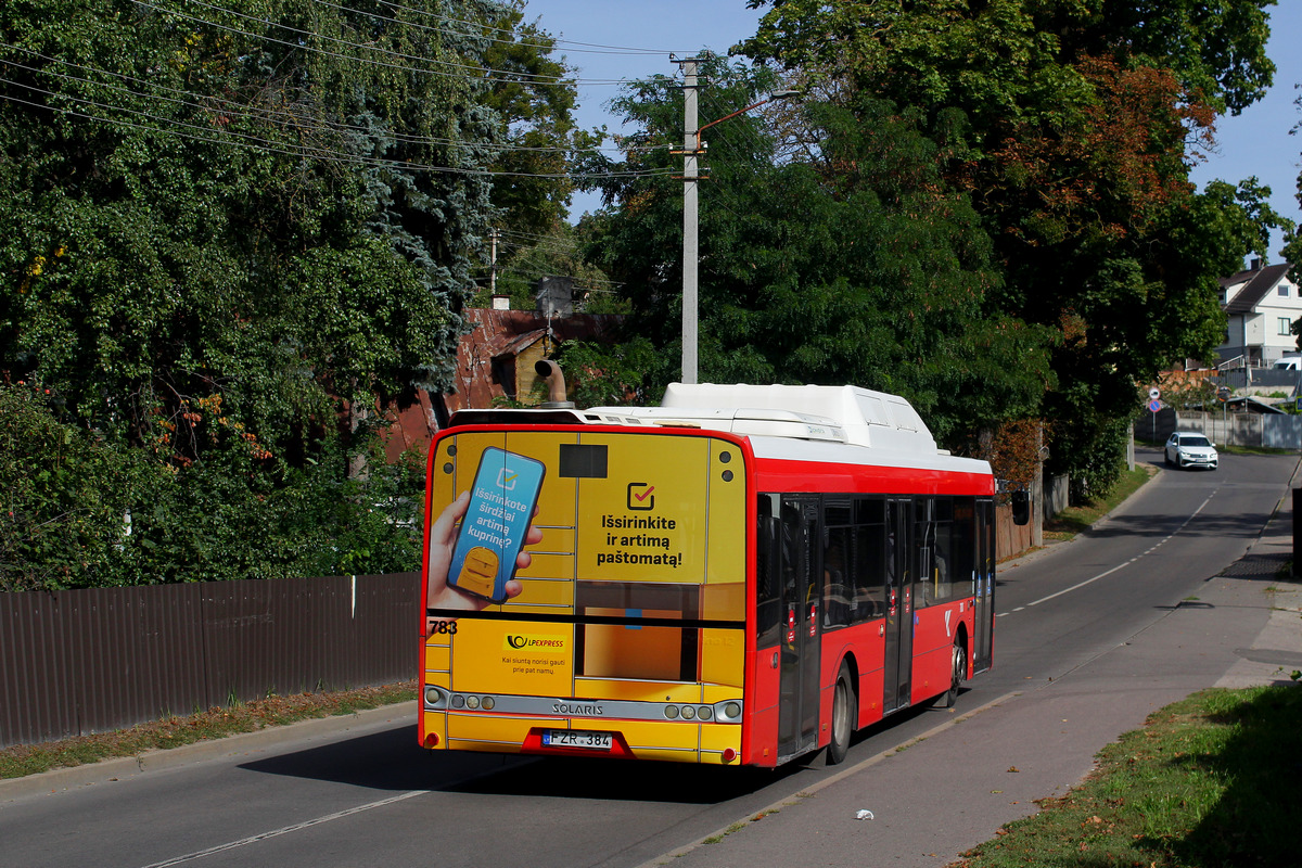 Литва, Solaris Urbino III 12 CNG № 783