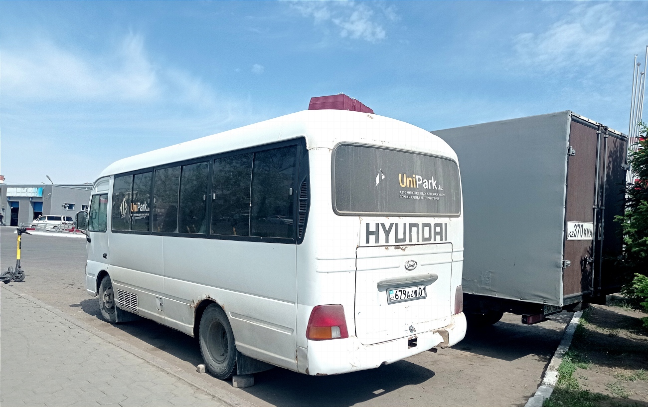 Астана, Hyundai County Super № 679 AJW 01 — Фото — Автобусный транспорт