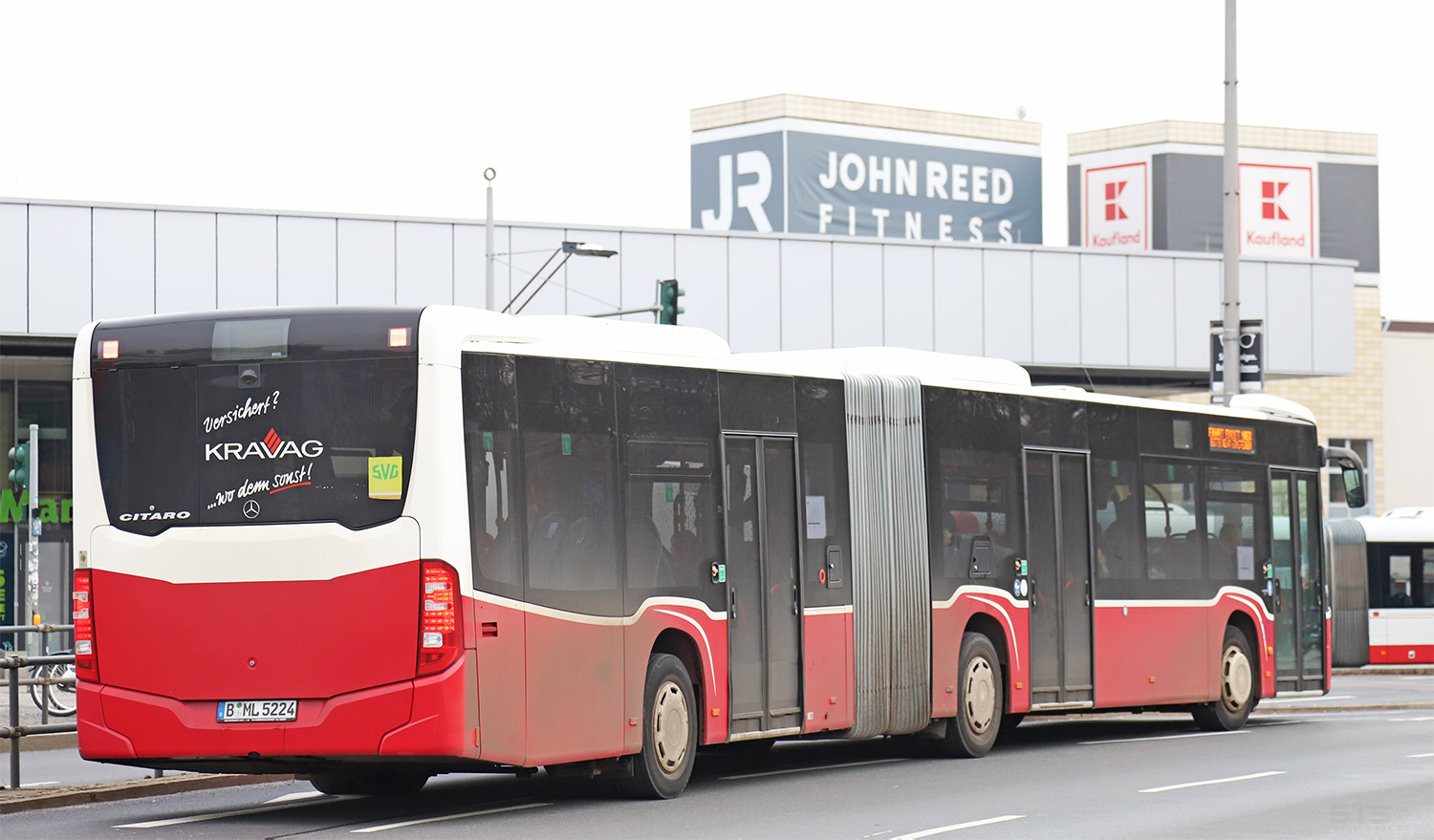 Берлин, Mercedes-Benz Citaro C2 G № B-ML 5224; Берлин — SEV · S1 · Südkreuz <> Gesundbrunnen · 05.01.2024 — 16.02.2024