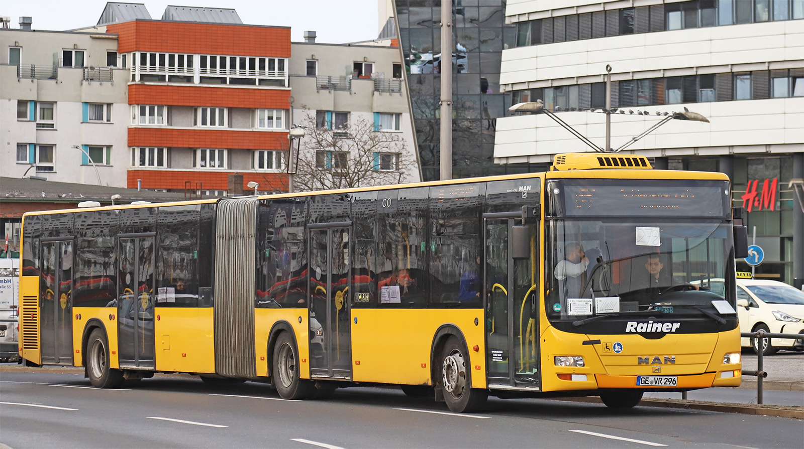 North Rhine-Westphalia, MAN A23 Lion's City G NG313 № GE-VR 296; Berlin — SEV · S1 · Südkreuz <> Gesundbrunnen · 05.01.2024 — 16.02.2024