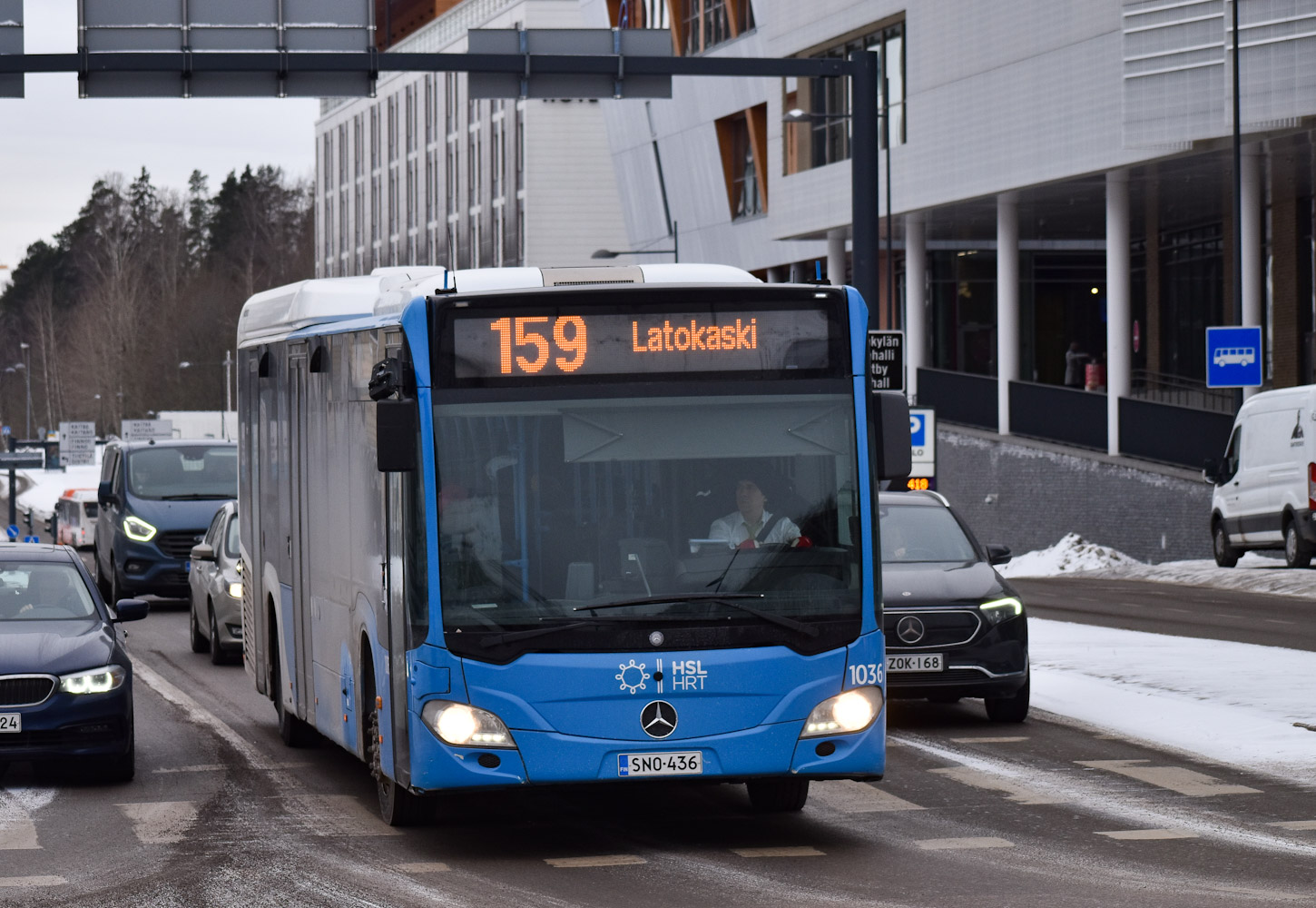 Финляндия, Mercedes-Benz Citaro C2 LE MÜ № 1036