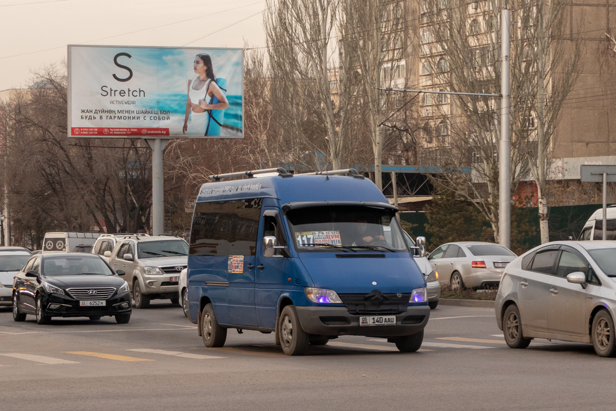 Кыргызстан, Mercedes-Benz Sprinter W901/W902 213CDI № 05 140 AAU