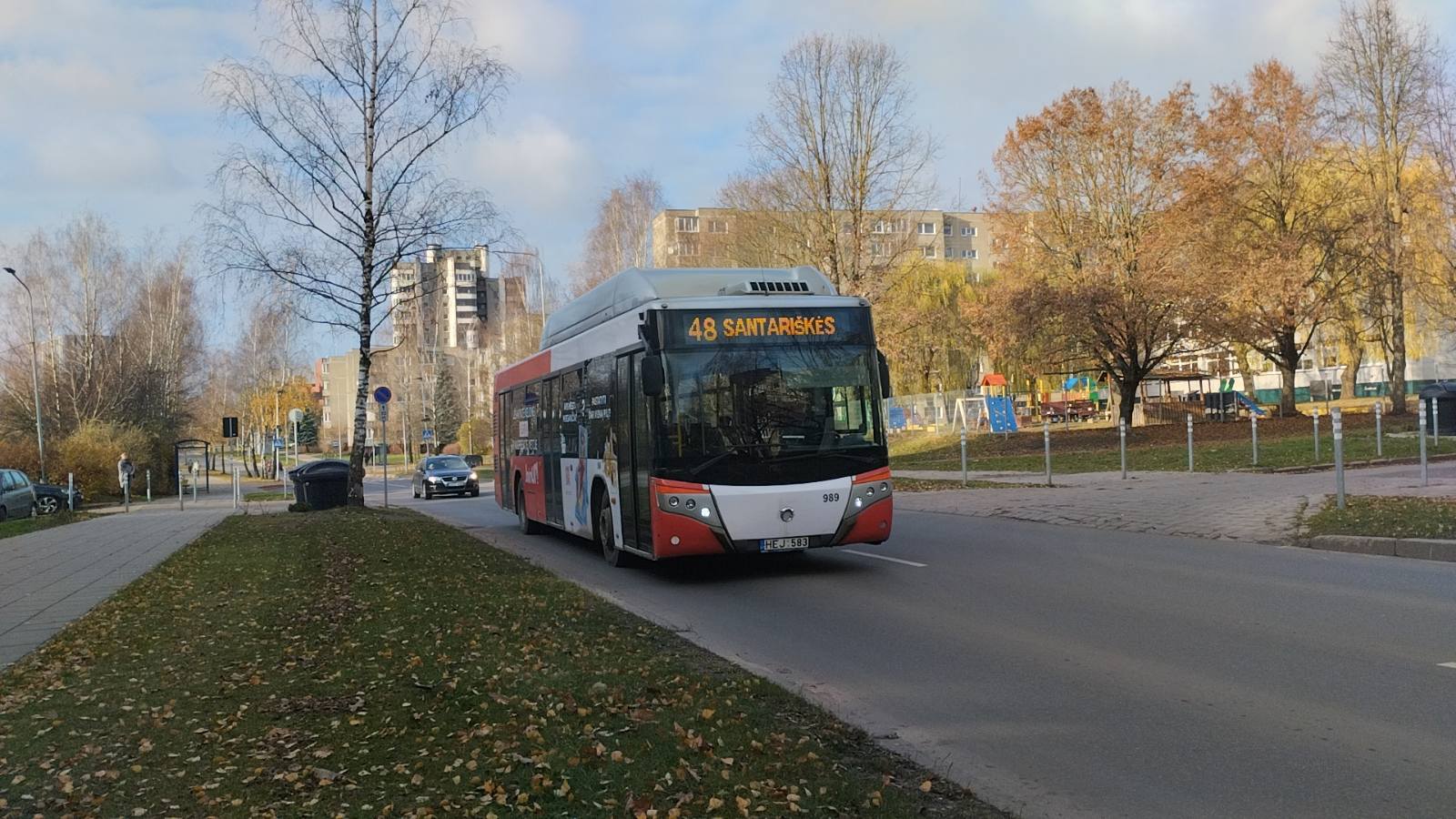 Литва, Castrosua CS.40 City Versus GNC 12 № 989