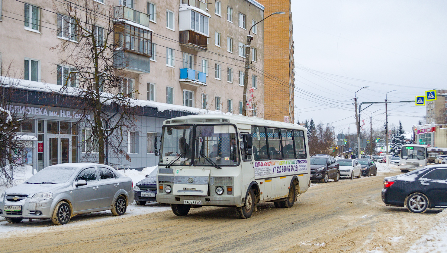 Владимирская область, ПАЗ-32054 № Р 409 РВ 33