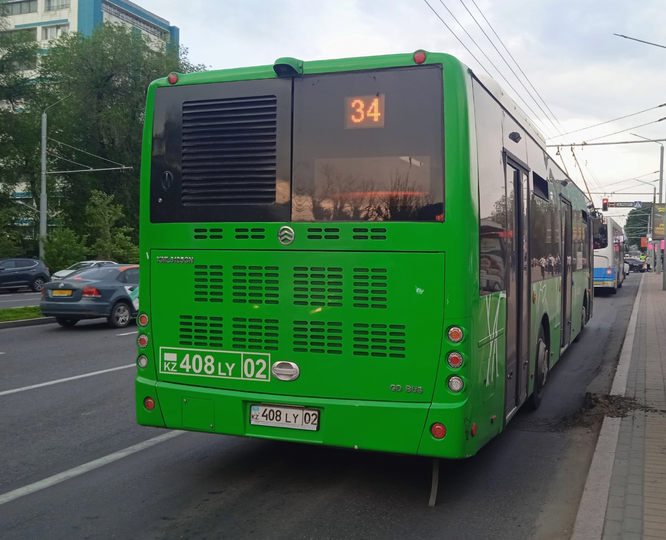 Алматы, Golden Dragon XML6125CN (Hyundai Trans Auto) № 3538