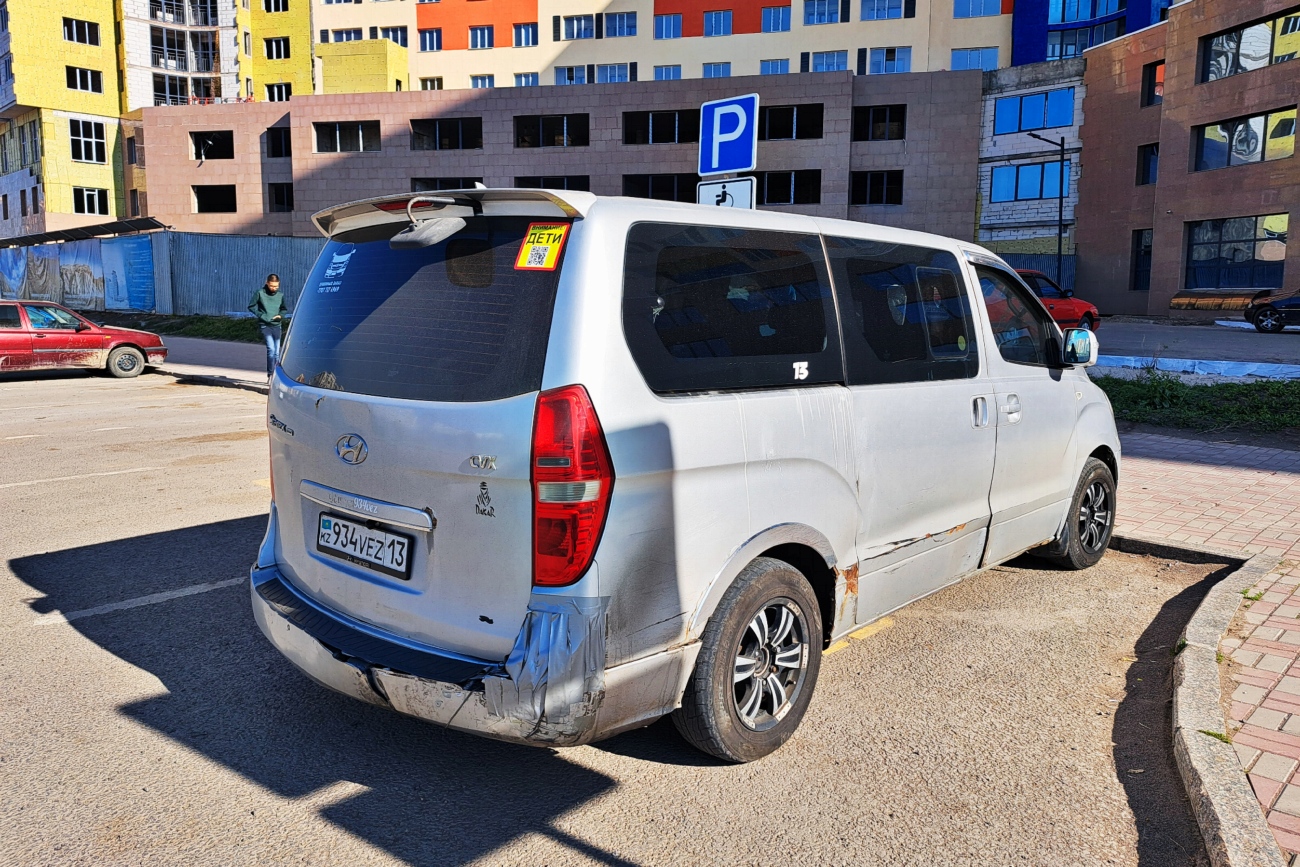 Туркестанская область, Hyundai Grand Starex № 934 VEZ 13