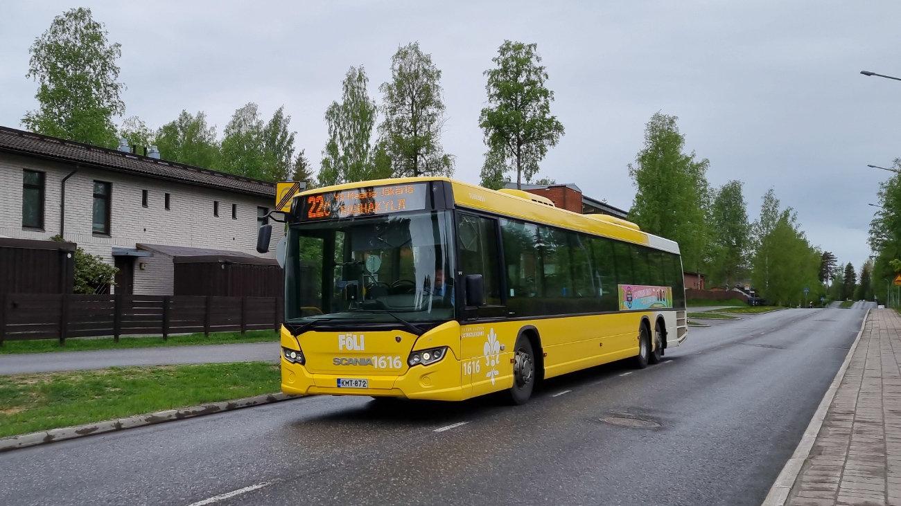 Финляндия, Scania Citywide LE № 1616