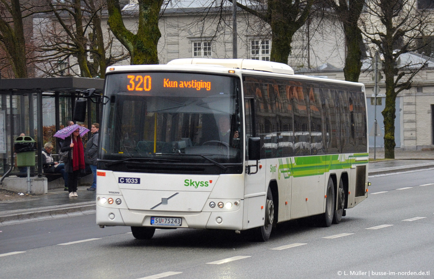 Норвегия, Volvo 8700BLE № N1033