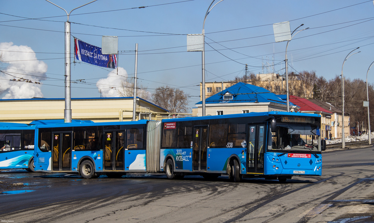 Kemerovo region - Kuzbass, LiAZ-6213.65 № 538