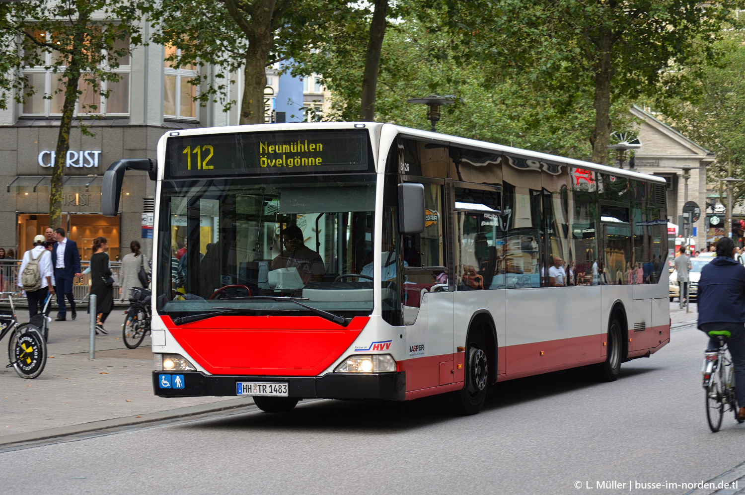 Гамбург, Mercedes-Benz O530 Citaro № 8126